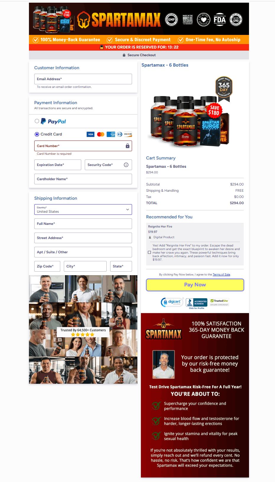 Spartamax-order-page
